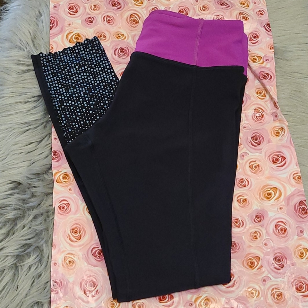 Lululemon tight stuff tight reflective naval blue